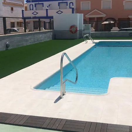 Dom wakacyjny Cala Azul , Piscina, 3 ,aire Acondicionado Con Vistas Al Mar, Wifi Playa, Geoda Pulpi *
